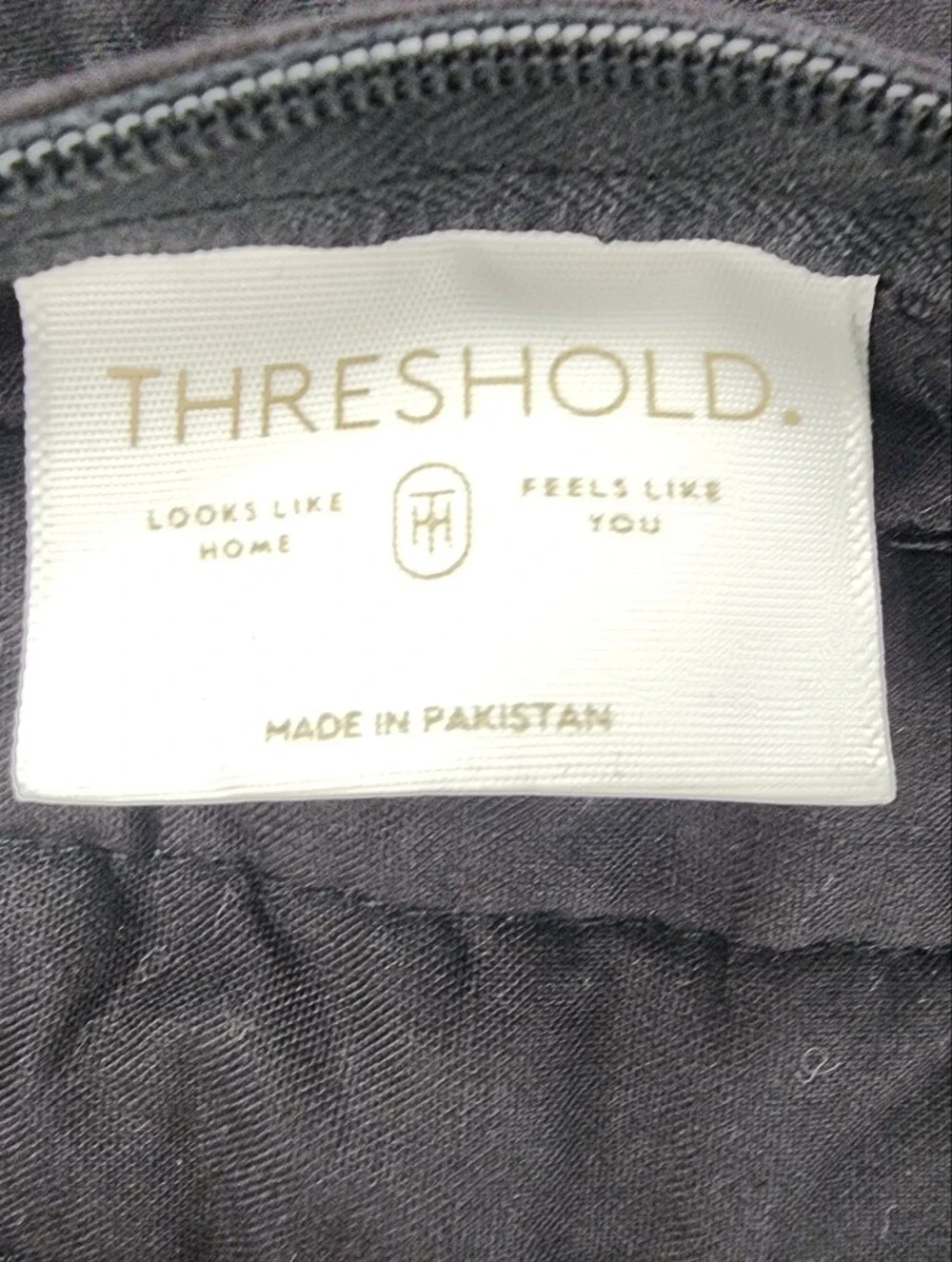 Threshold Zip-Up Quilted Cotton Standard Pillow Shams, Set Of 2